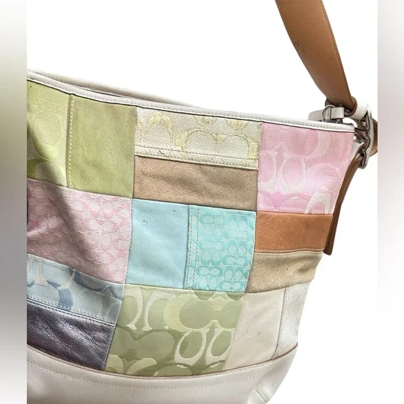 Coach Pastel Patchwork Bag